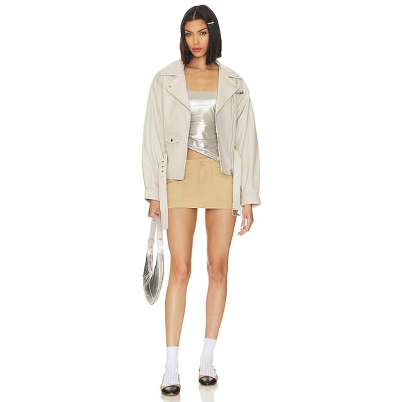 Superdown Lexie Metallic Halter Top - M - Picture 4 of 5